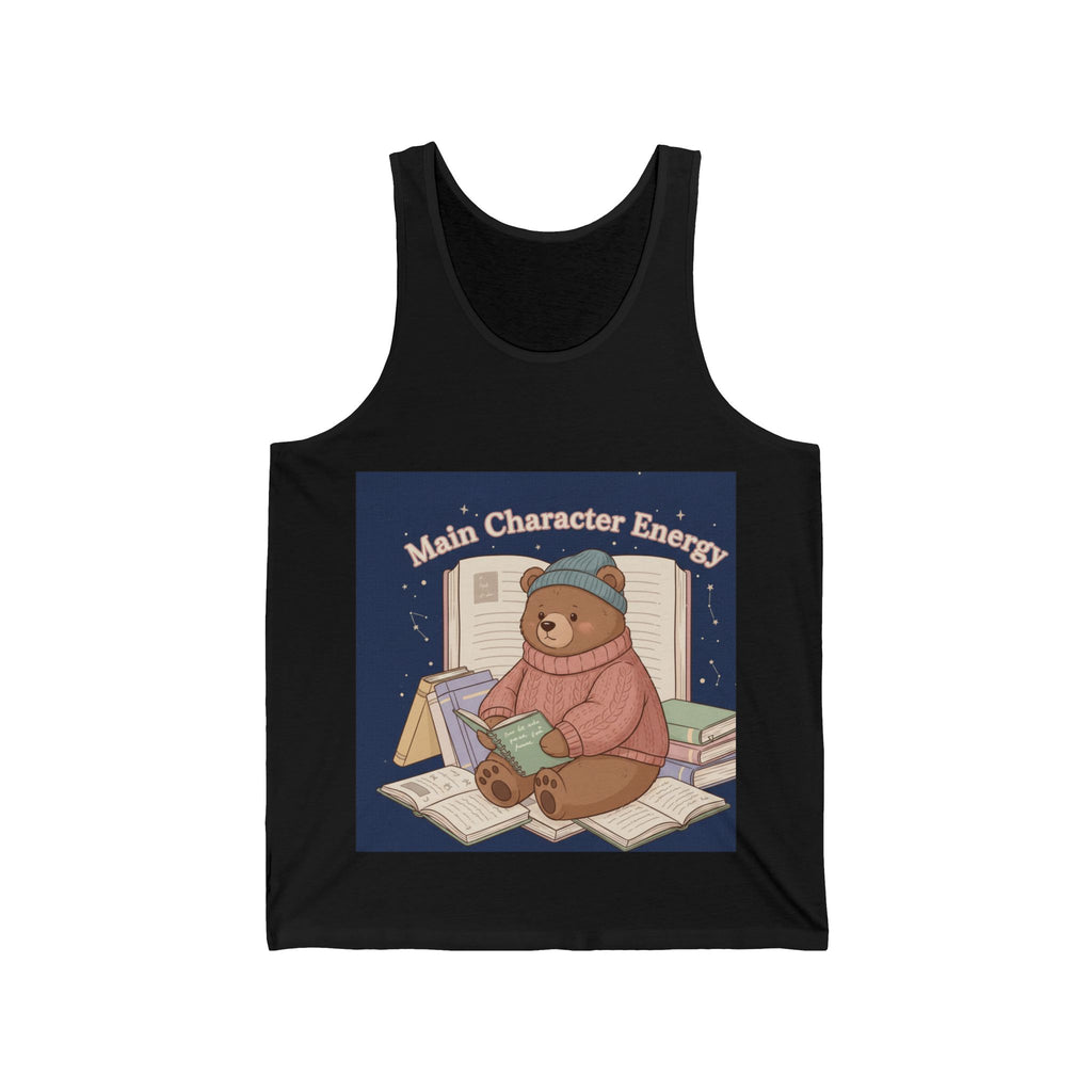 Bear Tank Top – Main Character Energy