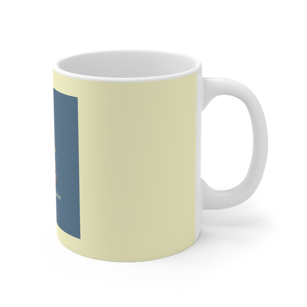Bear Mug 11oz – Study Now Slay Later