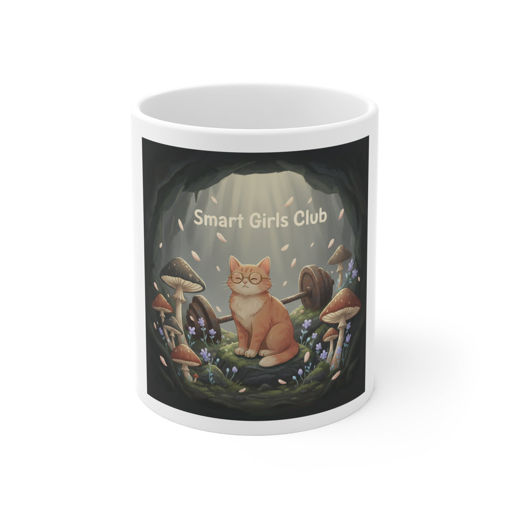 Cats With Glasses Mug 11oz – Smart Girls Club