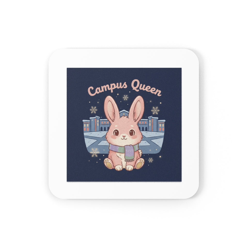 Rabbit Cork Coaster – Campus Queen
