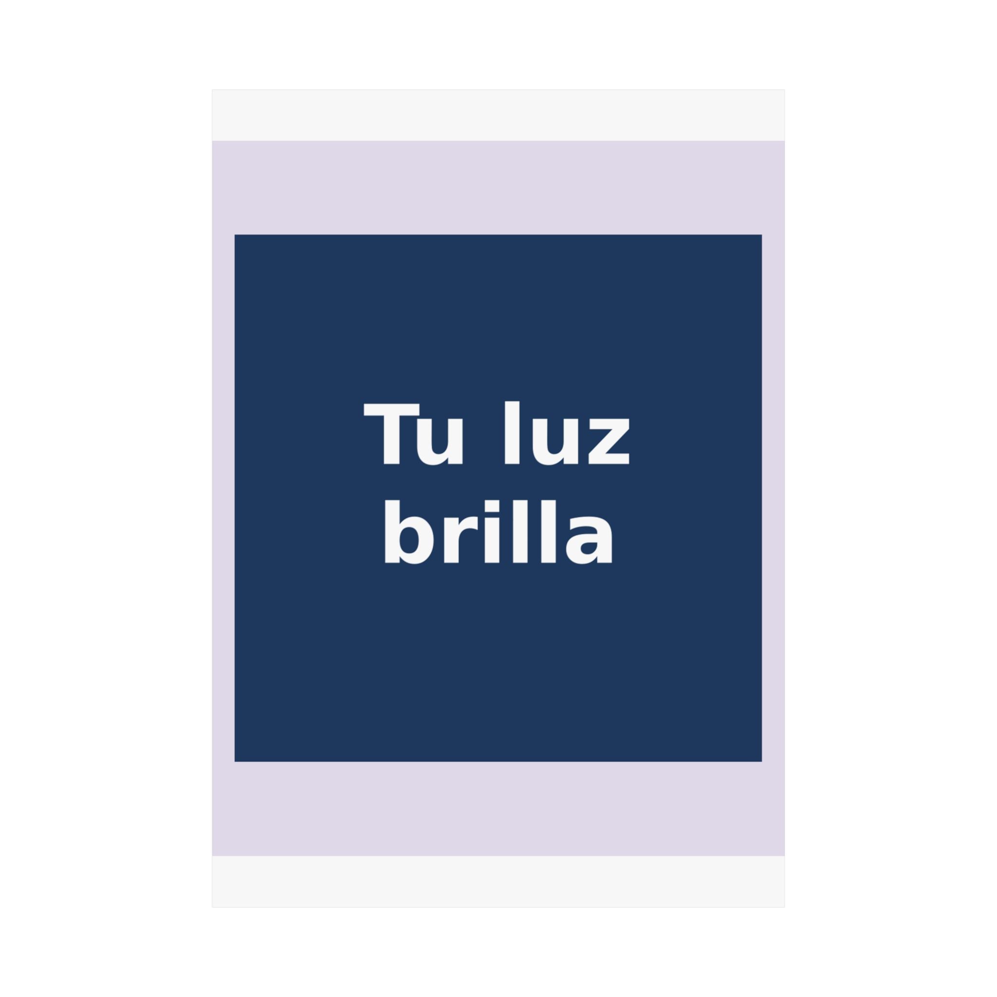 "Tu luz brilla" Black Cat Poster | Trendy Gift for Her | Lifestyle | KayKay Classics