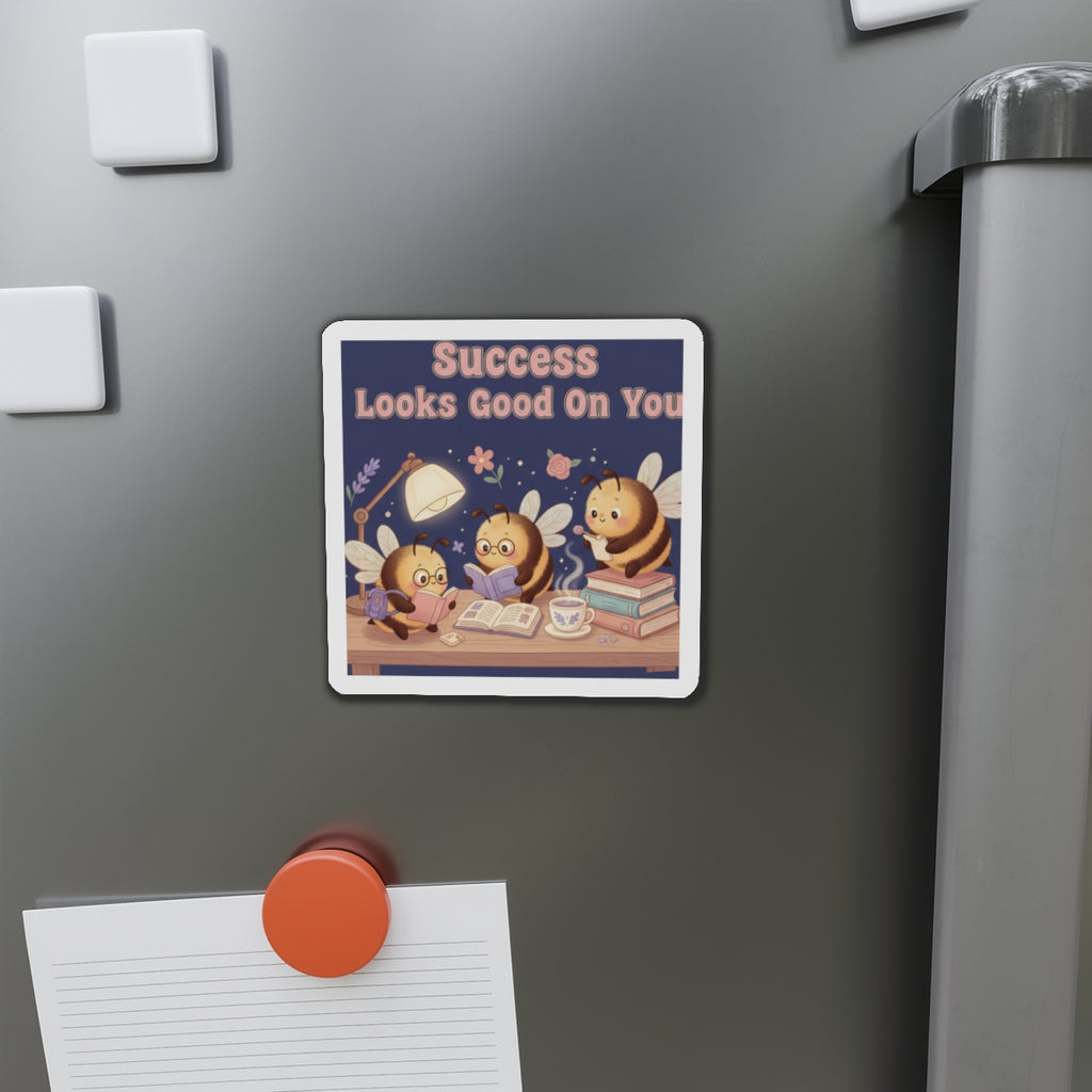 Honeybees Die-Cut Magnet – Success Looks Good on You
