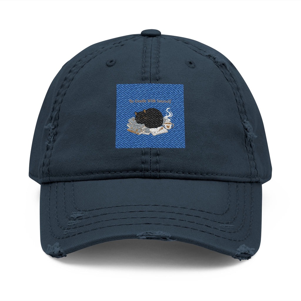 Black Cat Dad Hat – Be Gentle With Yourself