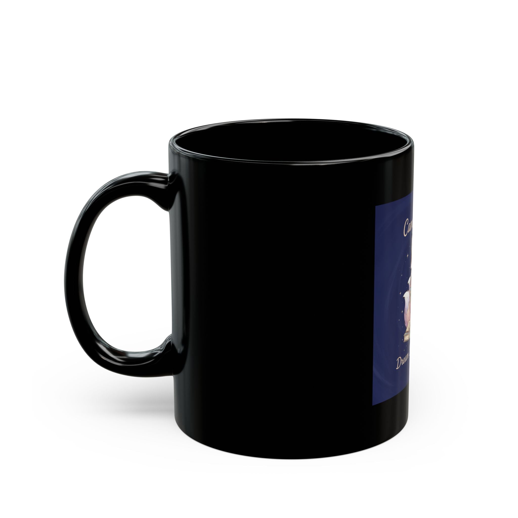Bunny Black Mug 11oz – Campus Queen
