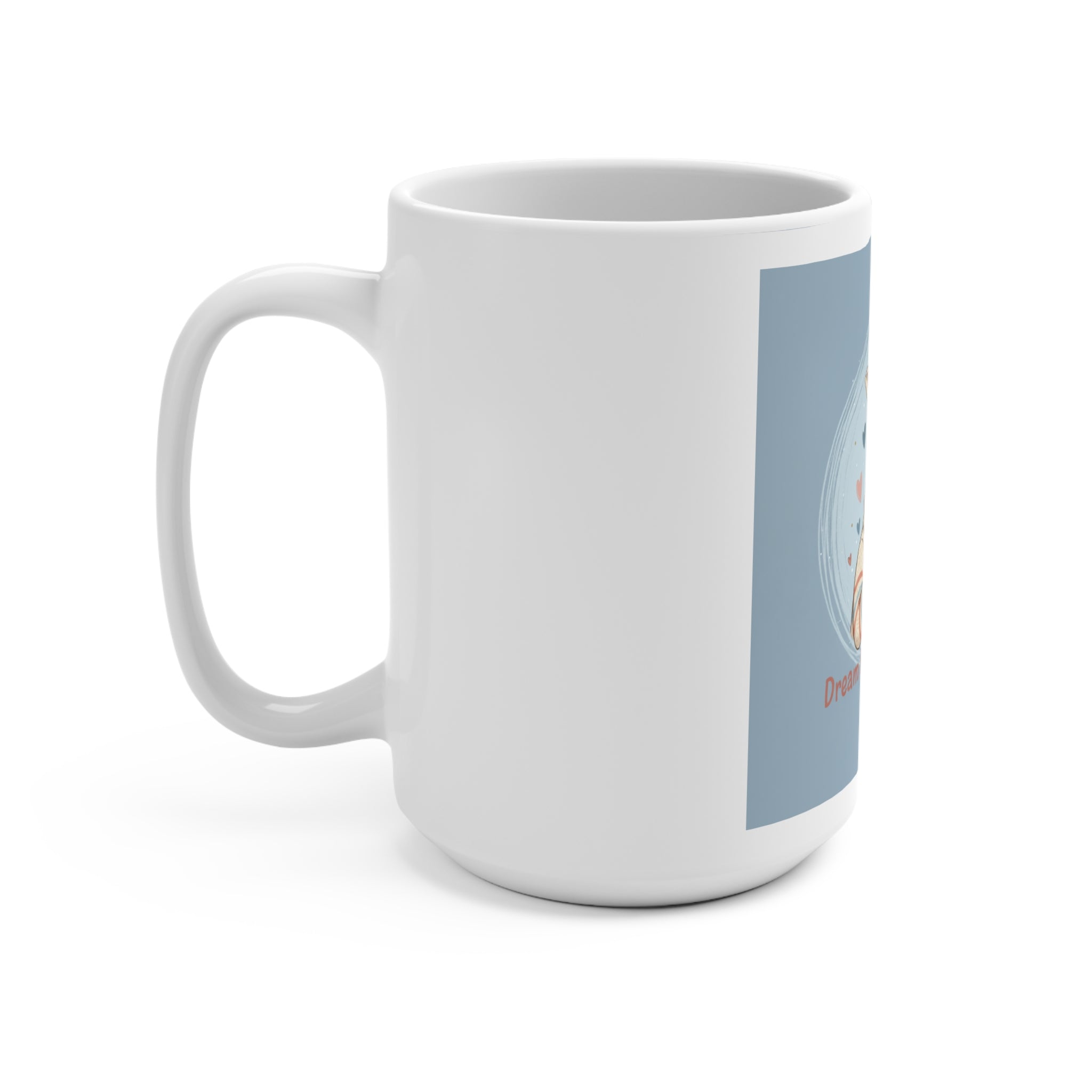 Dream Big, Study Hard Giraffe Mug 15oz