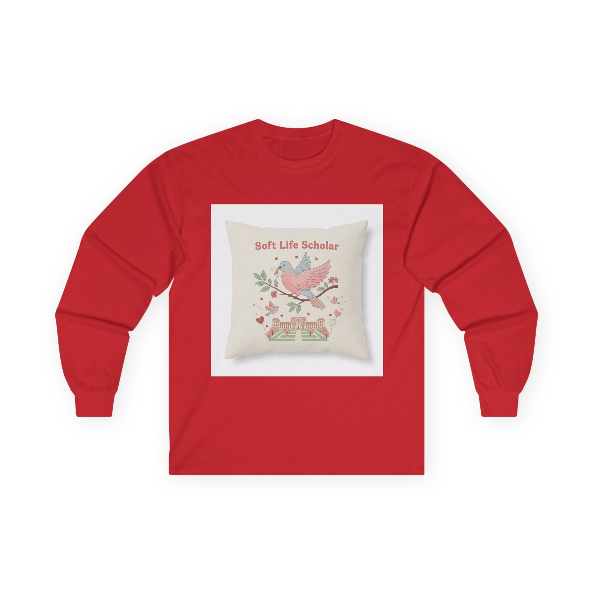 Soft Life Scholar Bird Long Sleeve Tee
