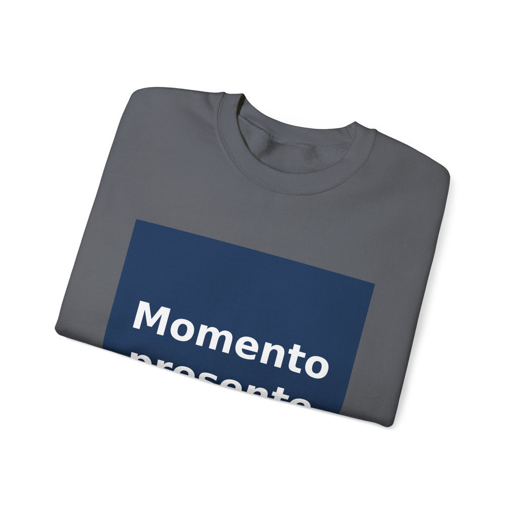 "Momento presente" Black Cat Crewneck | College Girl Gift | Fashion | KayKay Classics