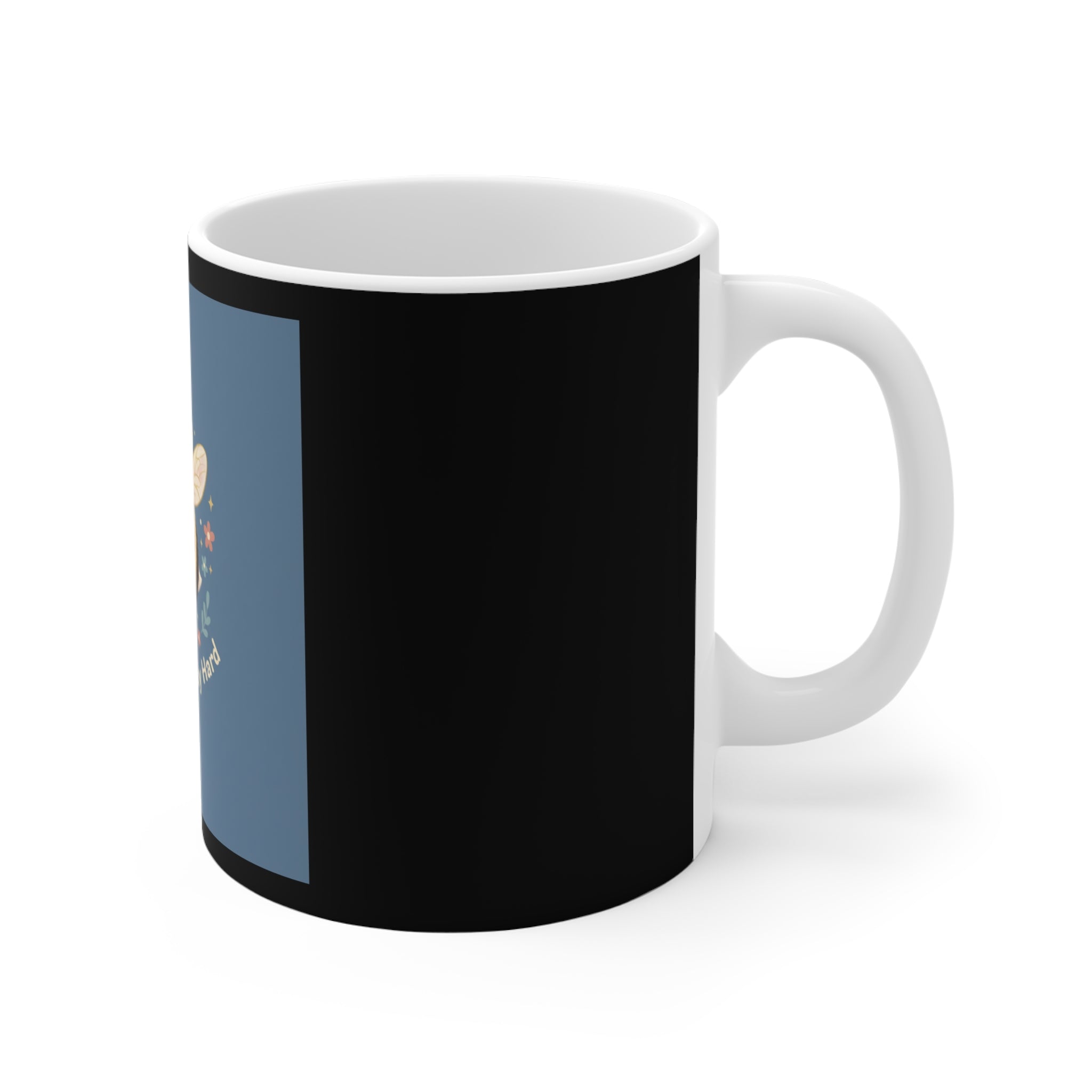 Bee Mug 11oz – Dream Big Study Hard