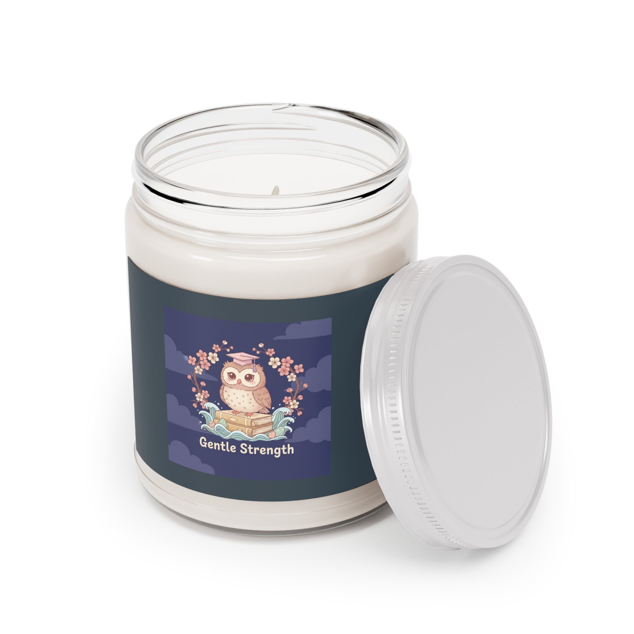 Owl Scented Candle – Gentle Strength