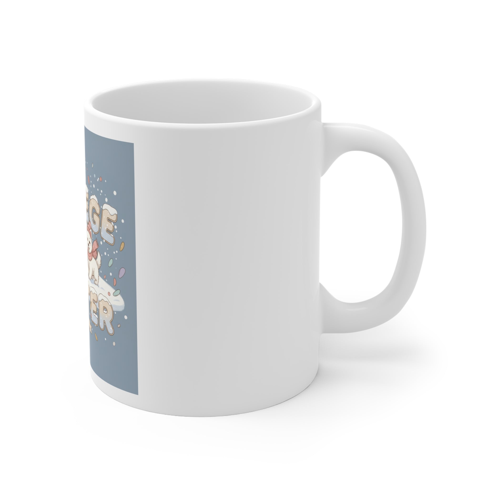 COLLEGE WINTER Dog Mug 11oz