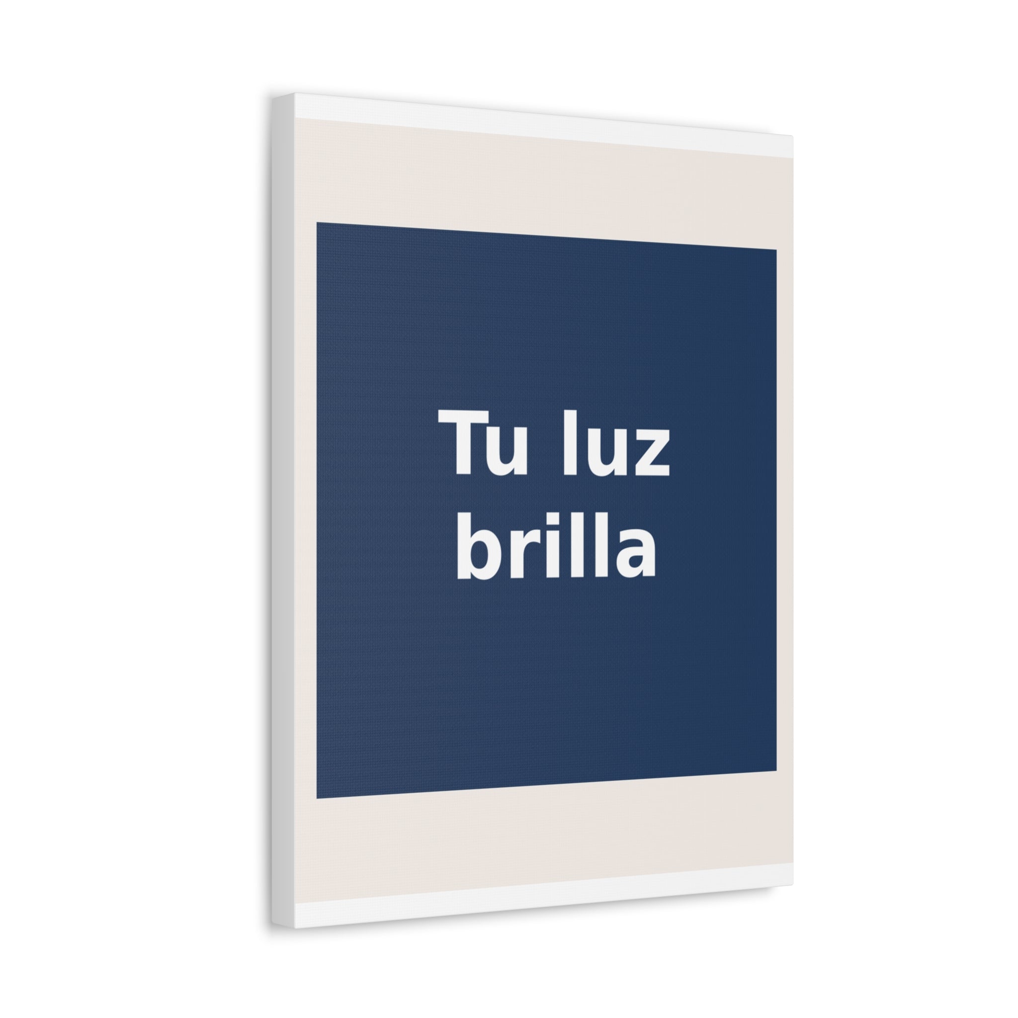 "Tu luz brilla" Black Cat Canvas | College Girl Gift | Fashion | KayKay Classics