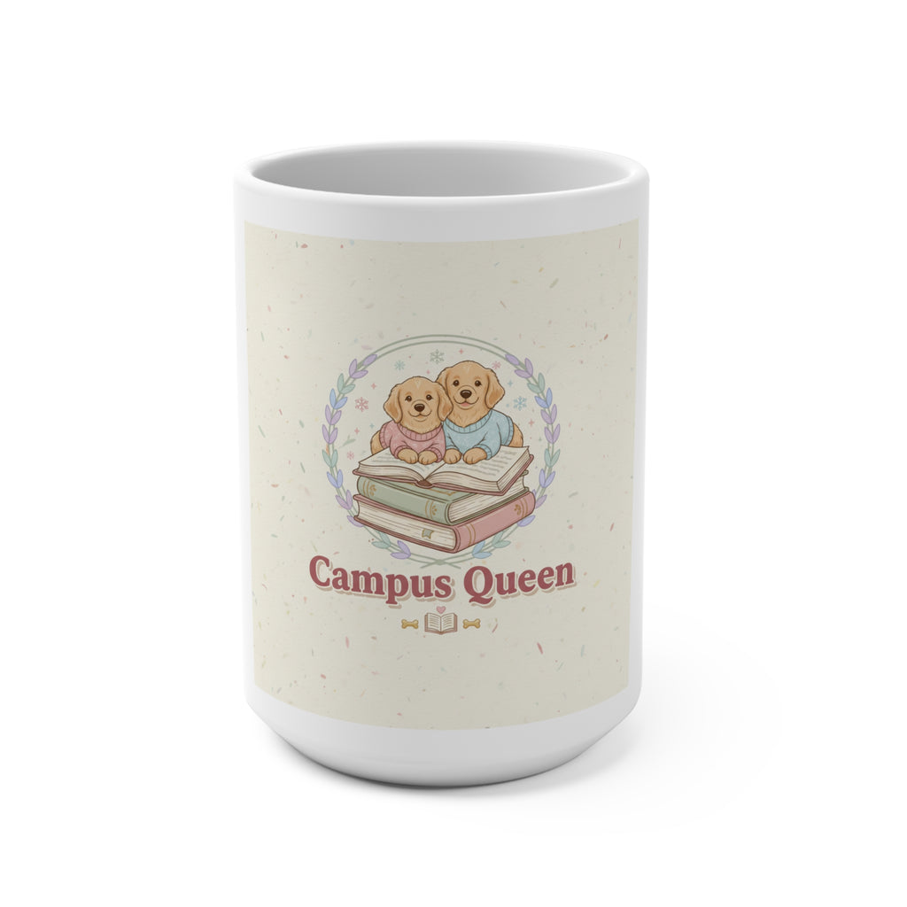 Campus Queen Dogs Mug 15oz