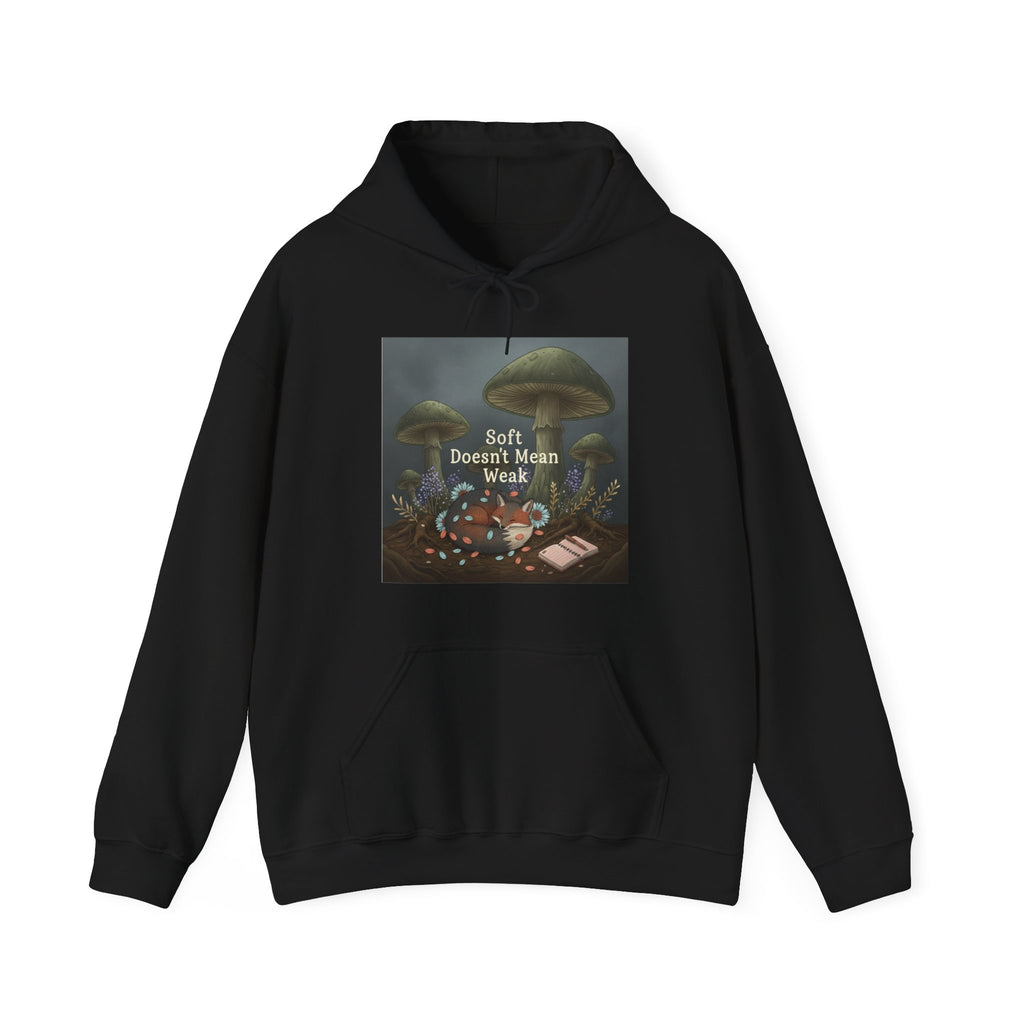 Fox Hoodie – Soft Doesnt Mean Weak