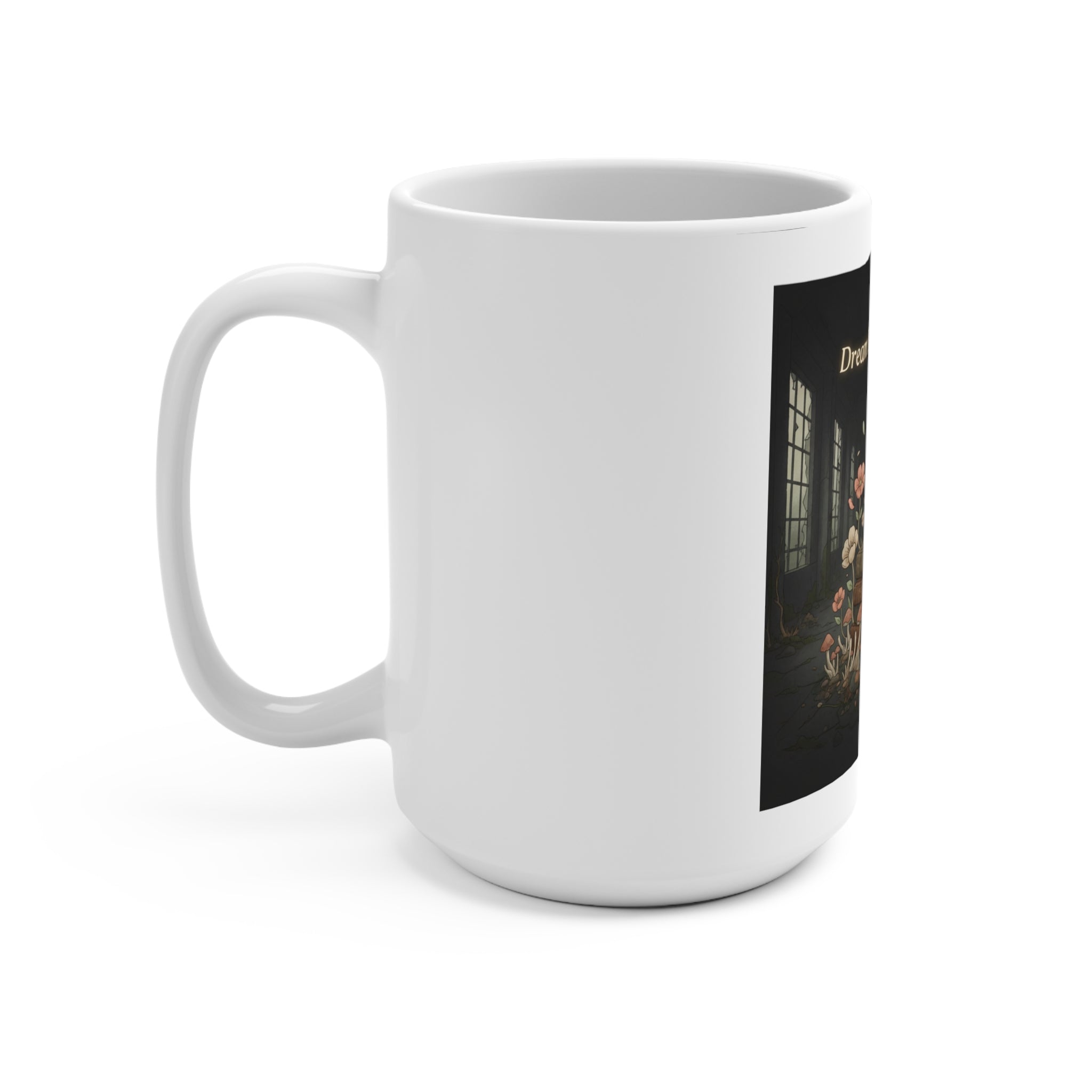 Bunny Mug 15oz – Dream Big Study Hard