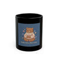 Bear Black Mug 11oz – Study Now Slay Later