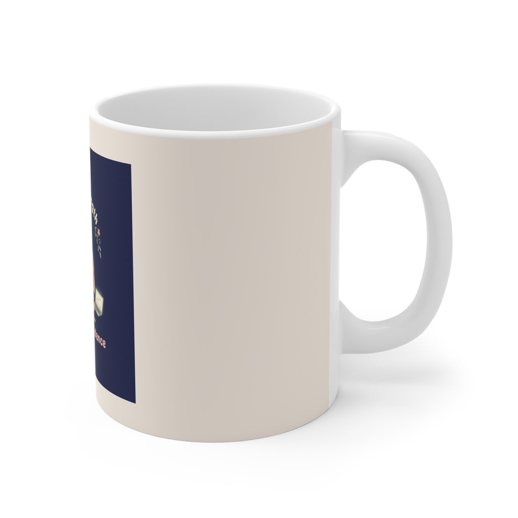 Owl Mug 11oz – Gentle Strength Coffee Confidence