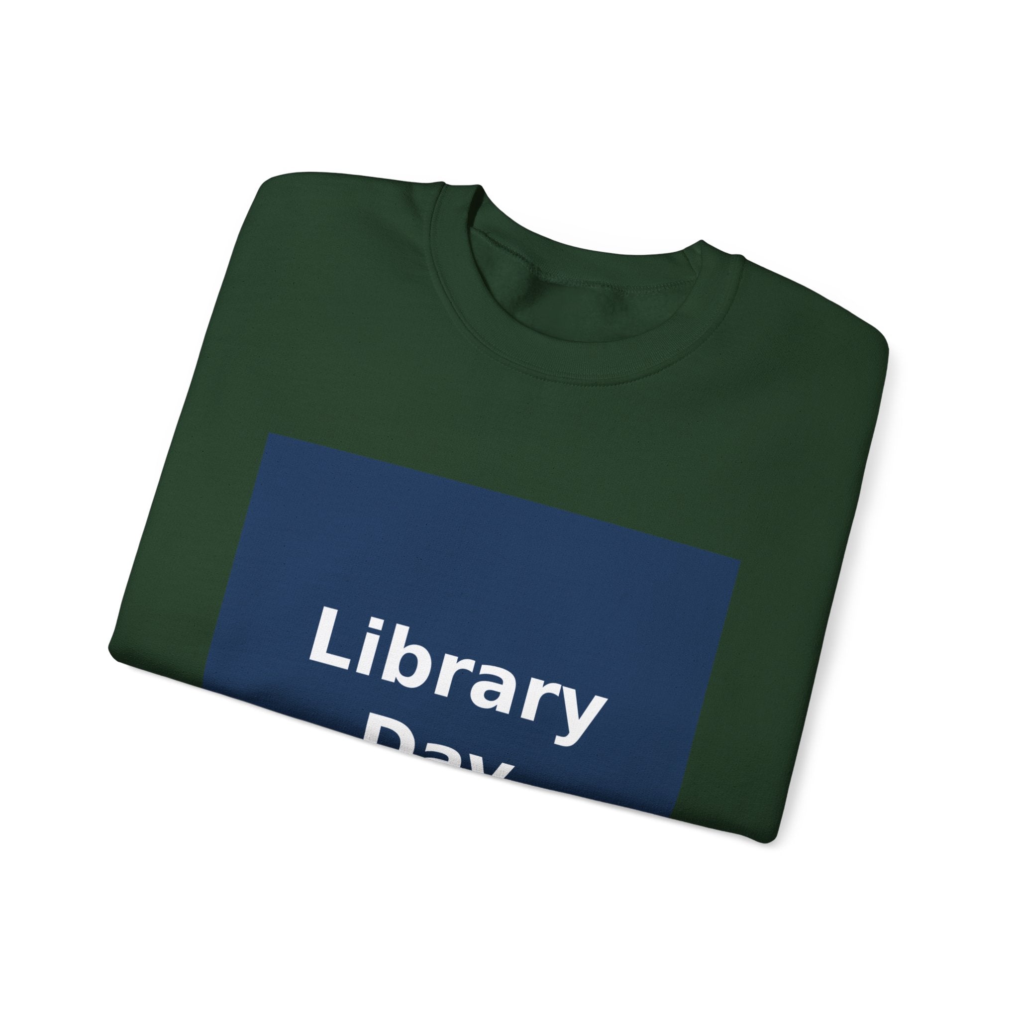 "Library Day" Black Cat Crewneck | College Girl Gift | Fashion | KayKay Classics