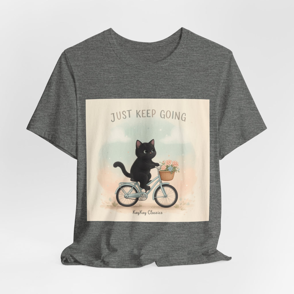 "Design" Black Cat Women Tee | College Girl Gift | Fashion | KayKay Classics