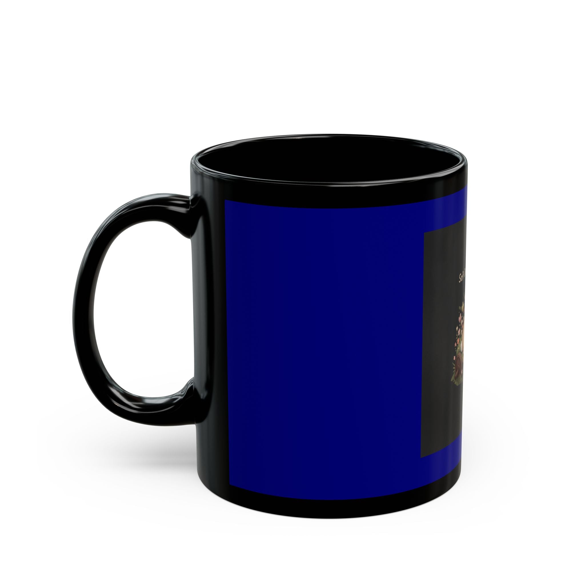 Dragon Black Mug 11oz – Soft Doesnt Mean Weak