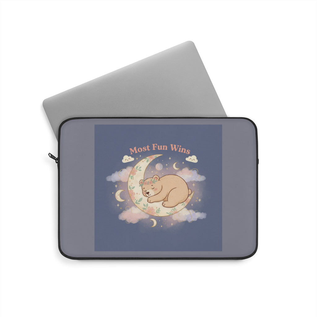 Bear Laptop Sleeve – Most Fun Wins