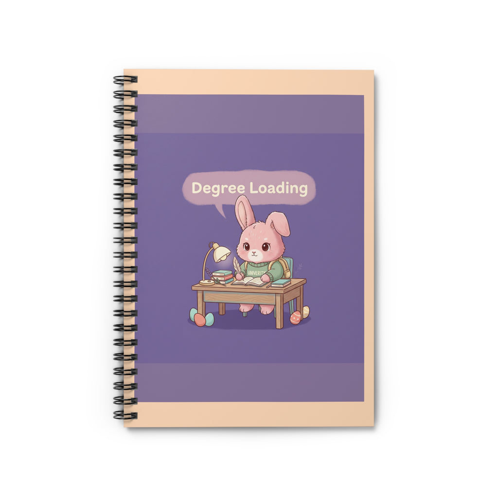 Bunny Spiral Notebook – Degree Loading