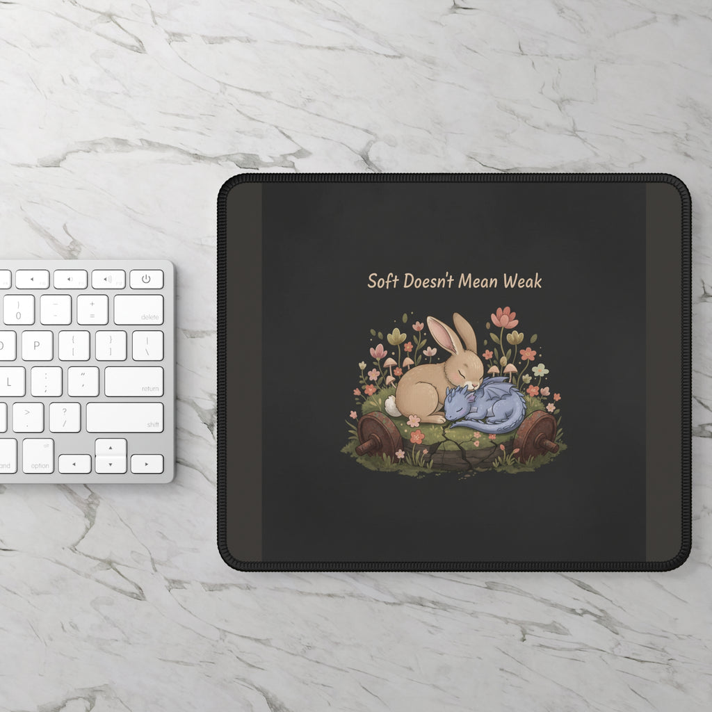 Dragon Mouse Pad – Soft Doesnt Mean Weak
