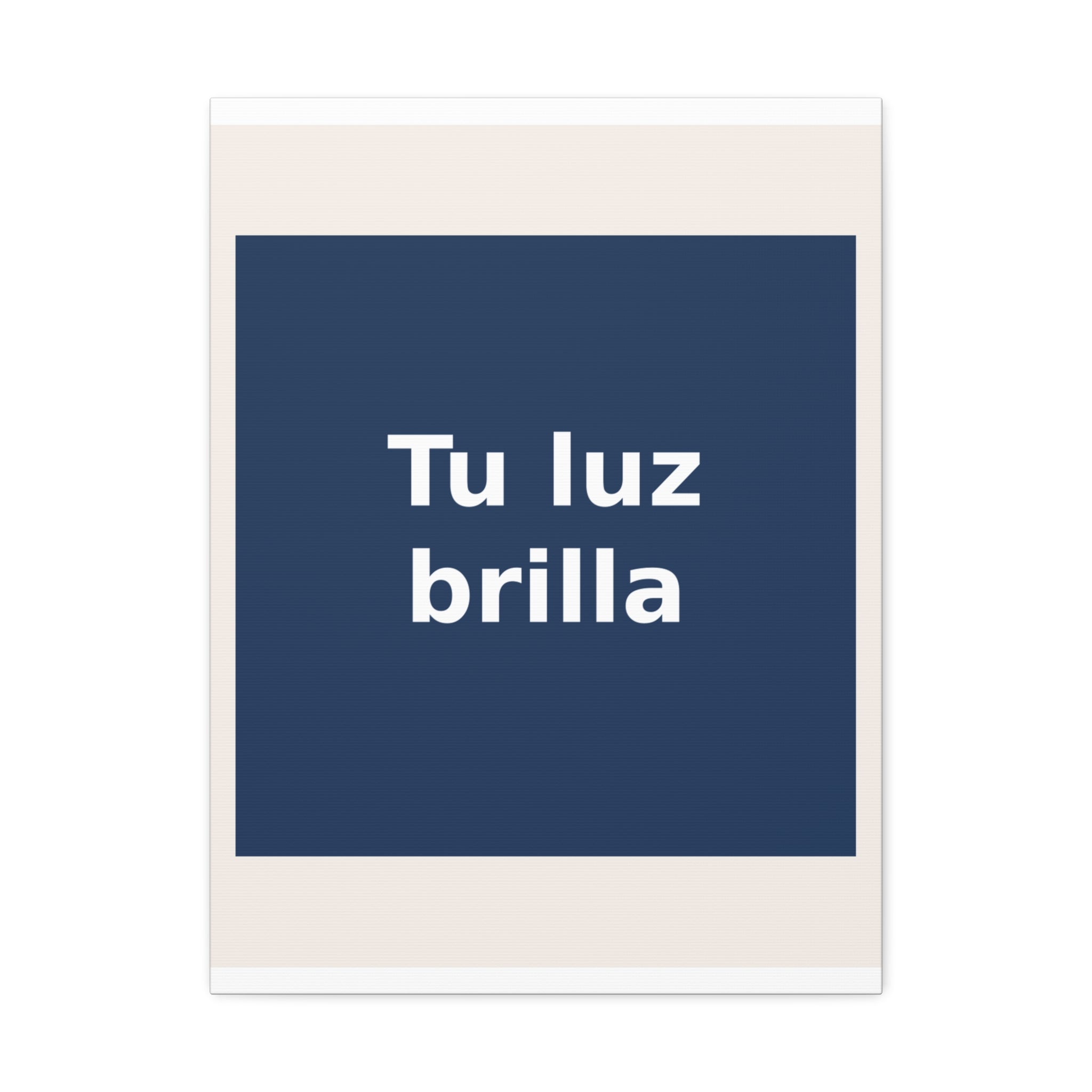 "Tu luz brilla" Black Cat Canvas | College Girl Gift | Fashion | KayKay Classics