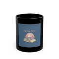 Bunny Black Mug 11oz – Soft Life Scholar