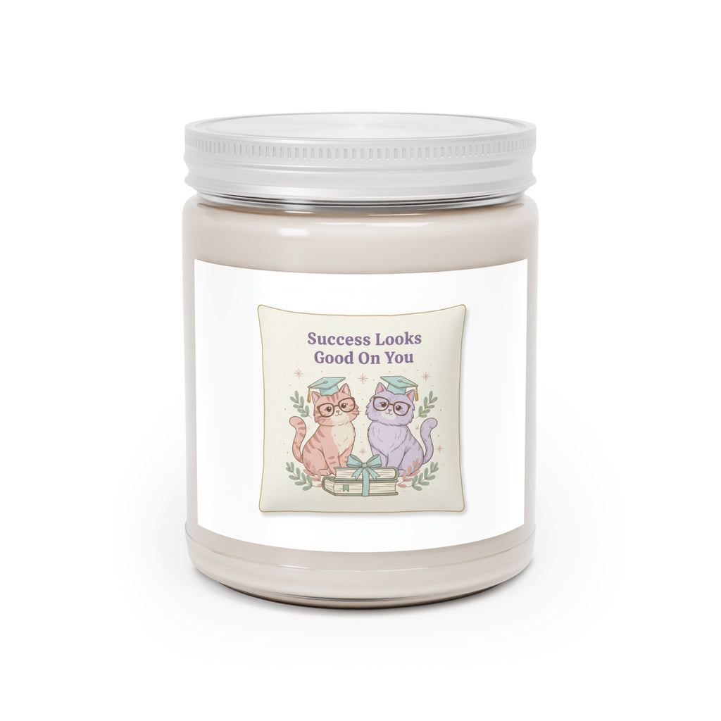 Success Looks Good On You Cat Scented Candle