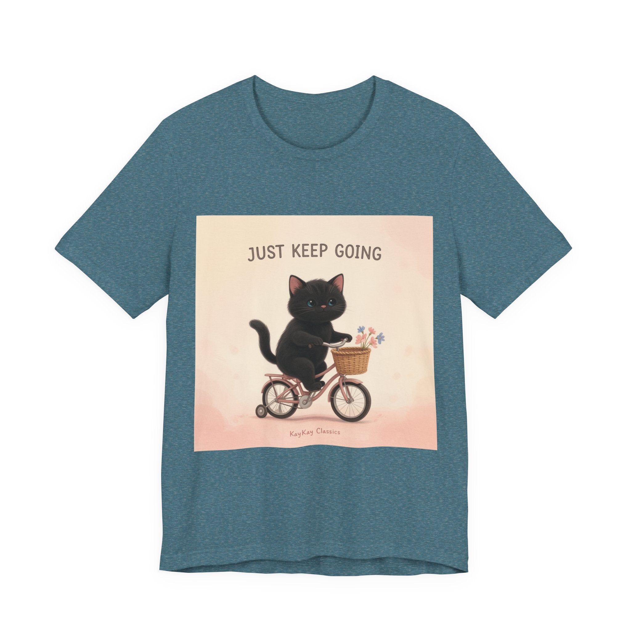 "Life Behind Bars" Black Cat Women Tee | College Girl Gift | Fashion | KayKay Classics