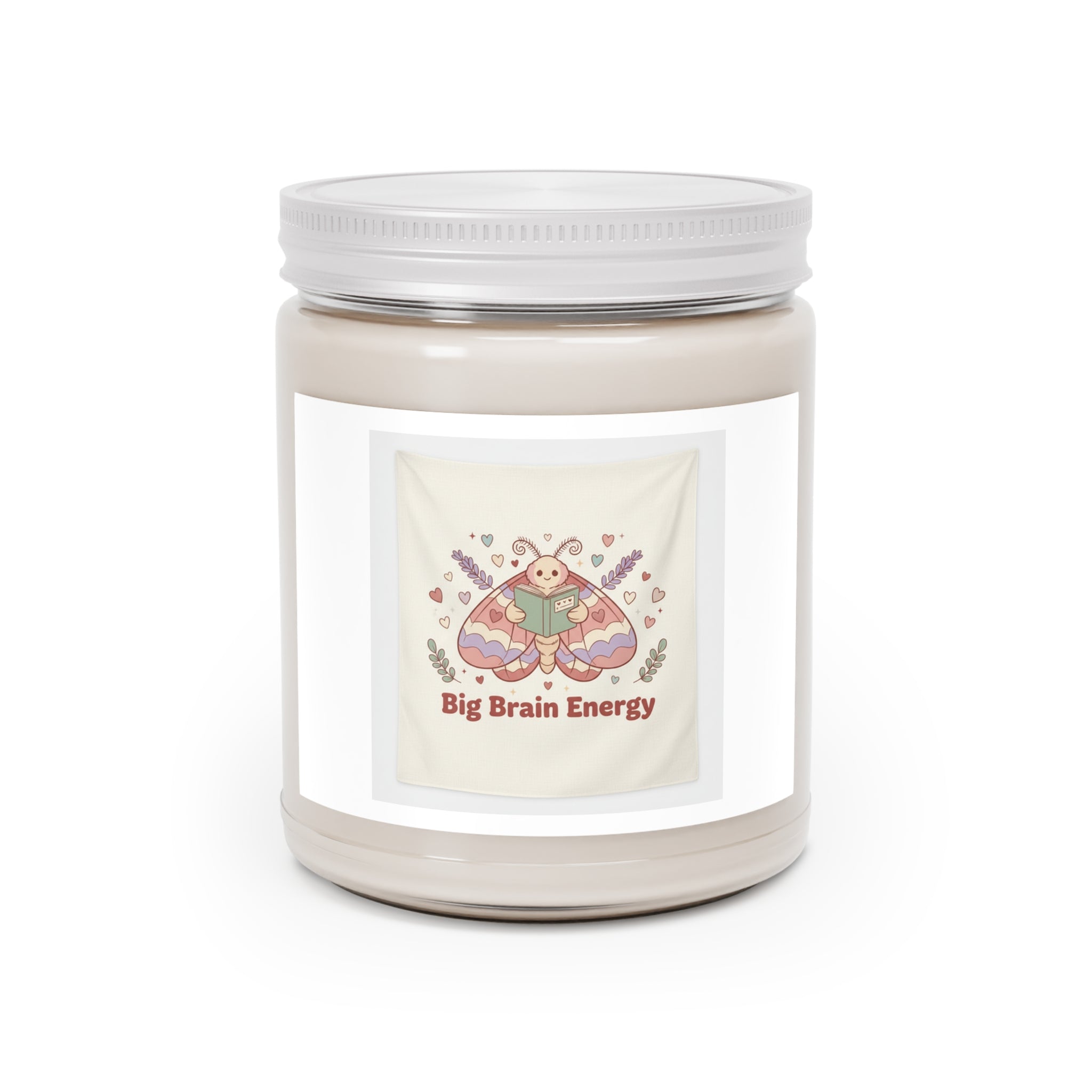 Big Brain Energy Moth Scented Candle