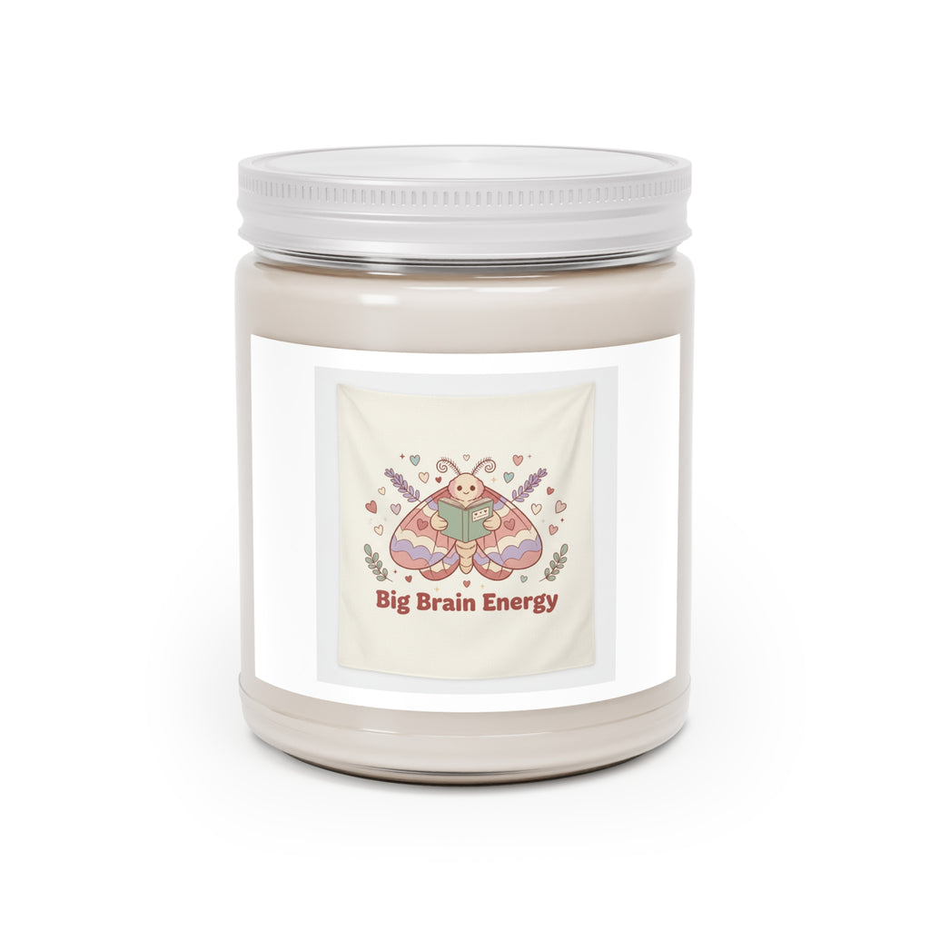 Big Brain Energy Moth Scented Candle