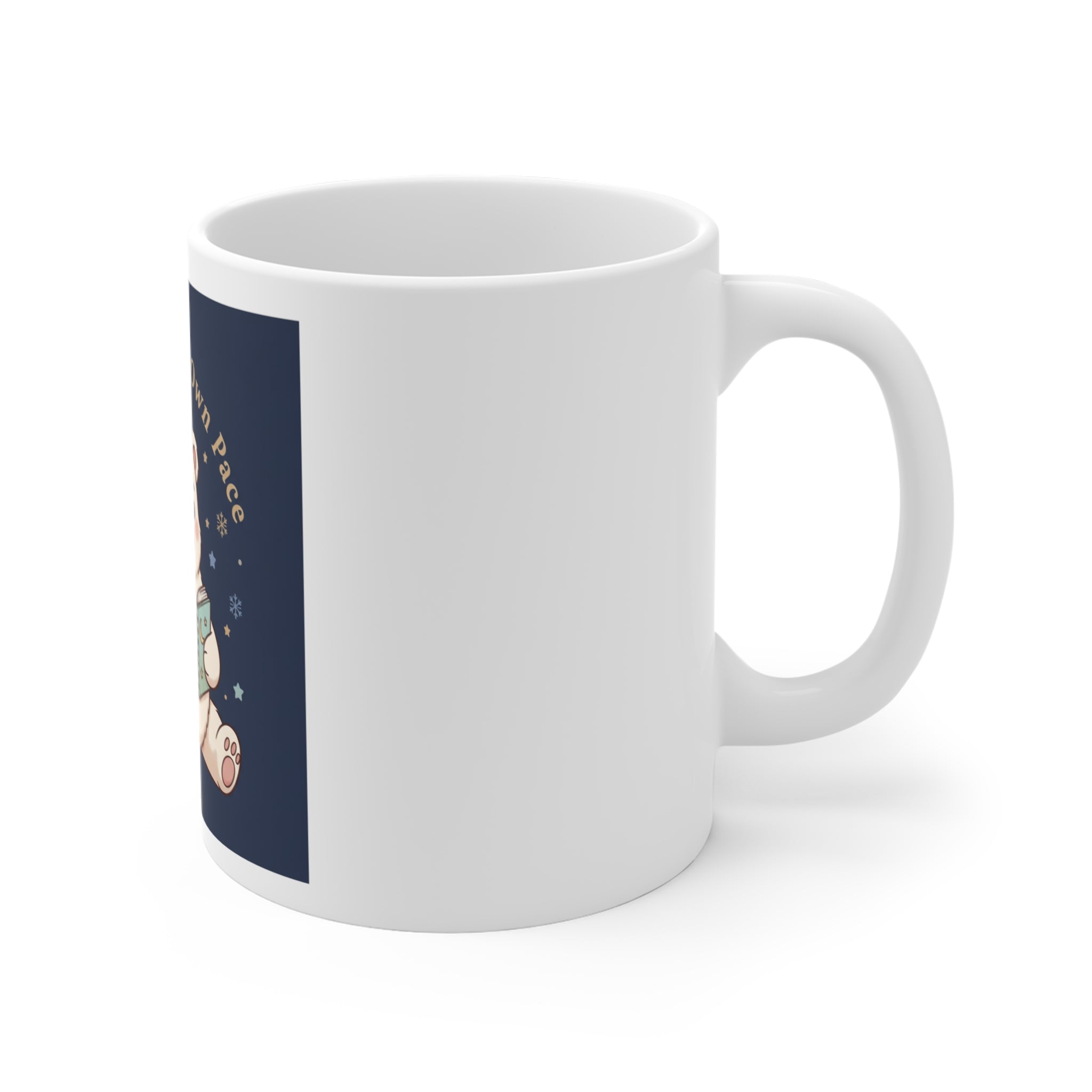 Bear Mug 11oz – Bloom at Your Own Pace