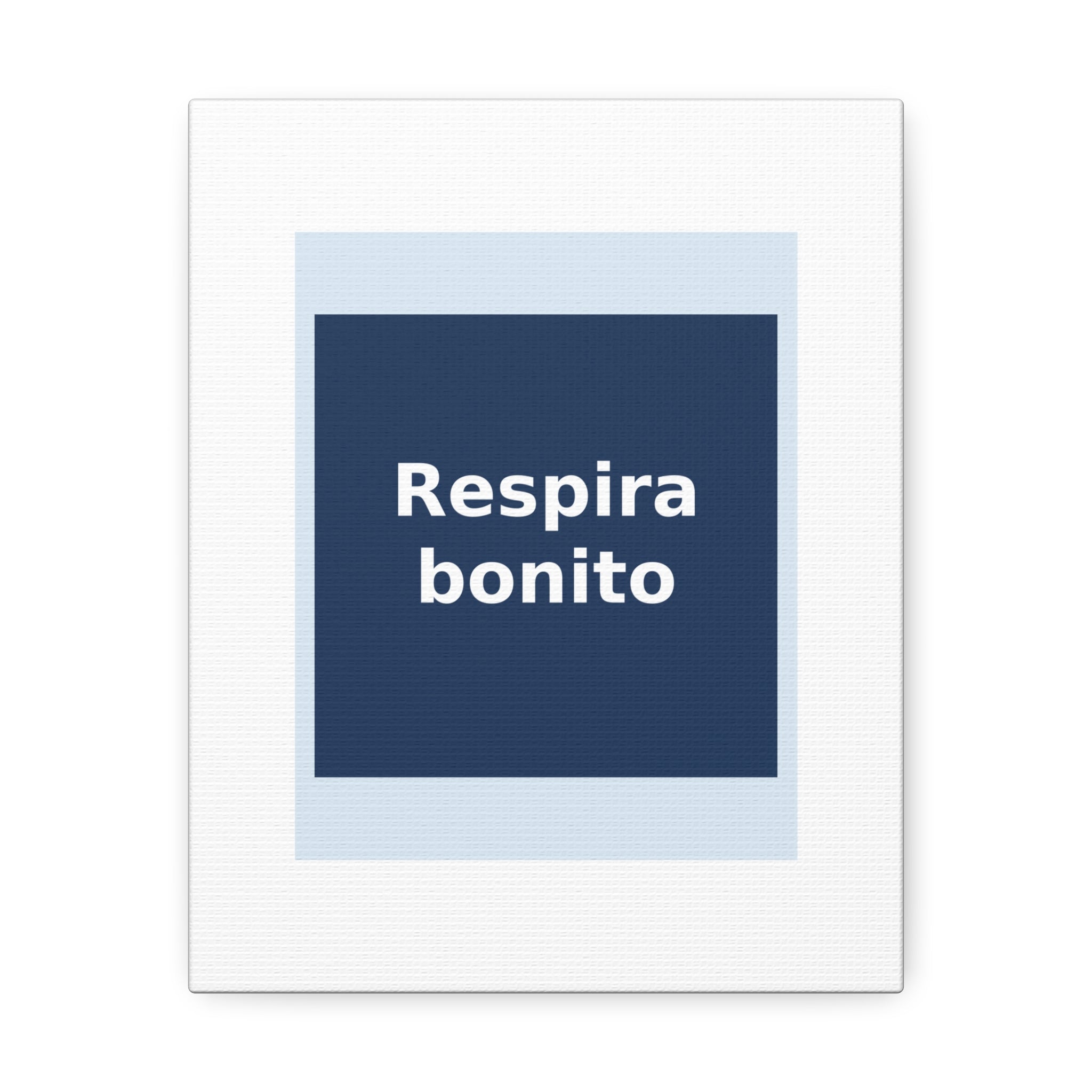 "Respira bonito" Black Cat Canvas | Trendy Gift for Her | Lifestyle | KayKay Classics