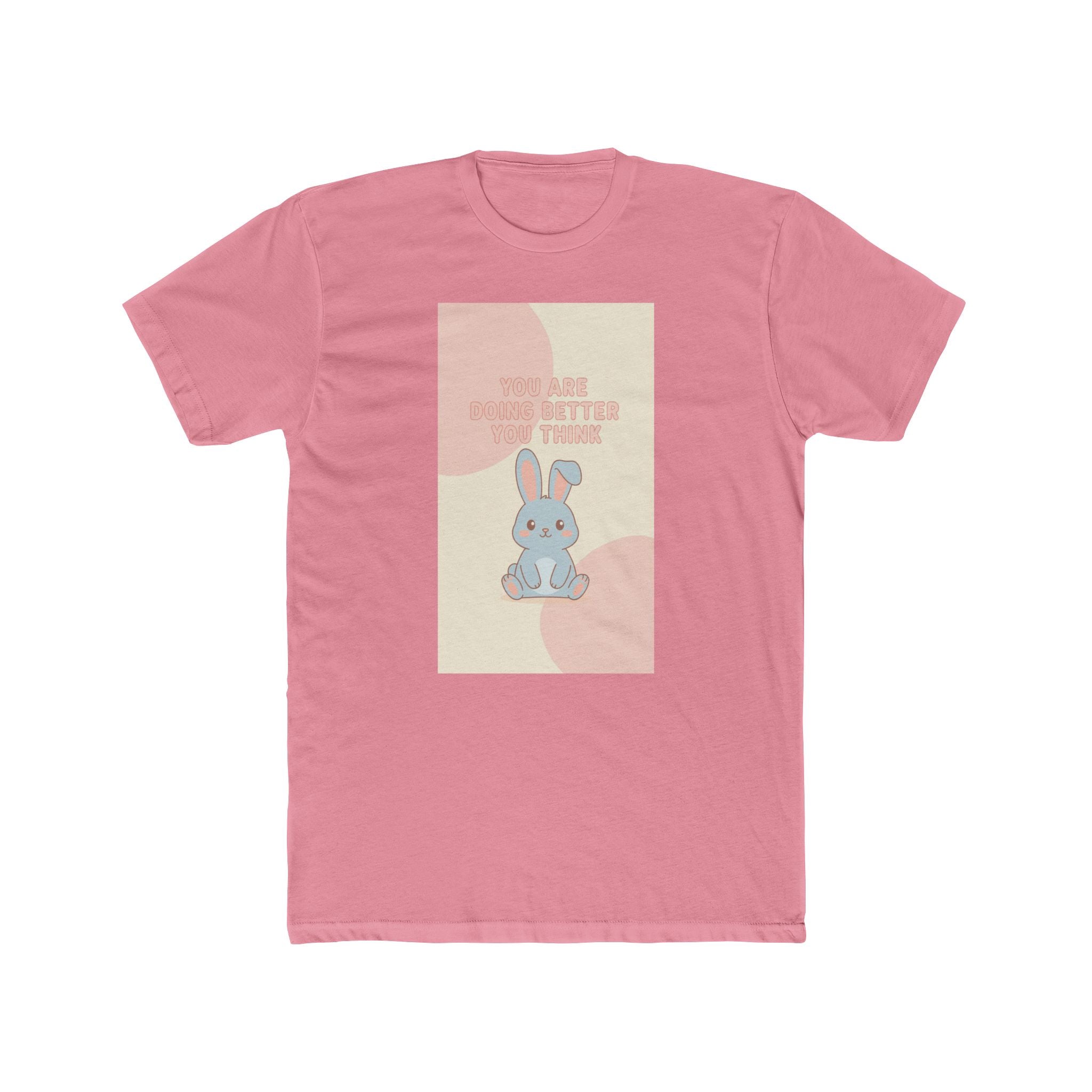 "YOU ARE DOING BETTER YOU THINK" Black Cat Unisex Tee | College Girl Gift | Fashion | KayKay Classics