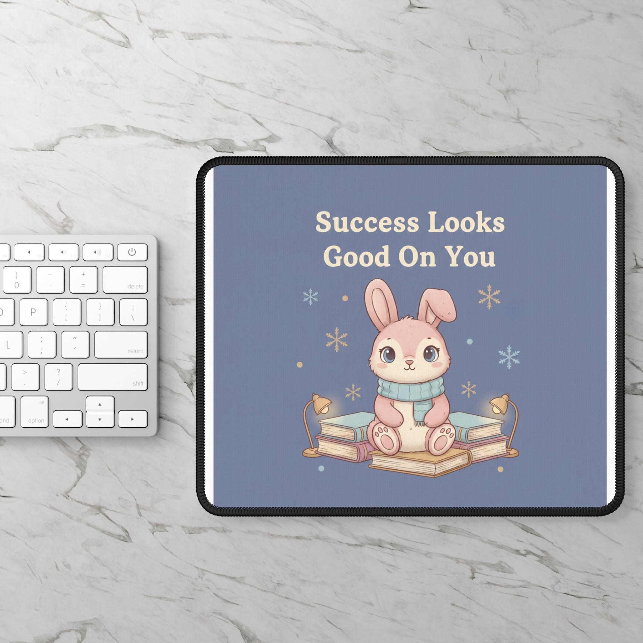 Rabbit Mouse Pad – Success Looks Good on You