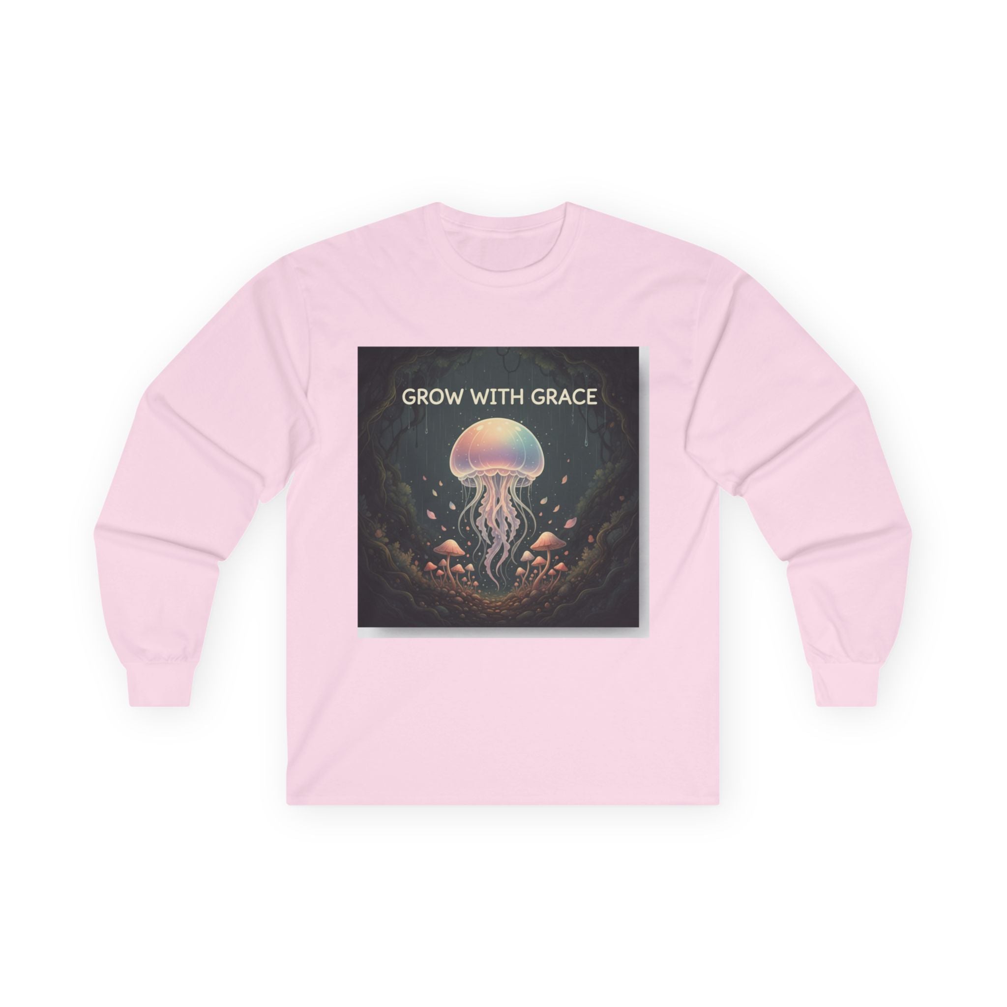 Kawaii Jellyfish Long Sleeve Tee – Grow With Grace
