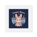 Rabbit Die-Cut Magnet – Campus Queen