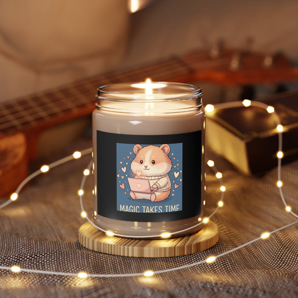 Hamster Scented Candle – Magic Takes Time