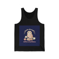 Owl Tank Top – Gentle Strength Coffee Confidence