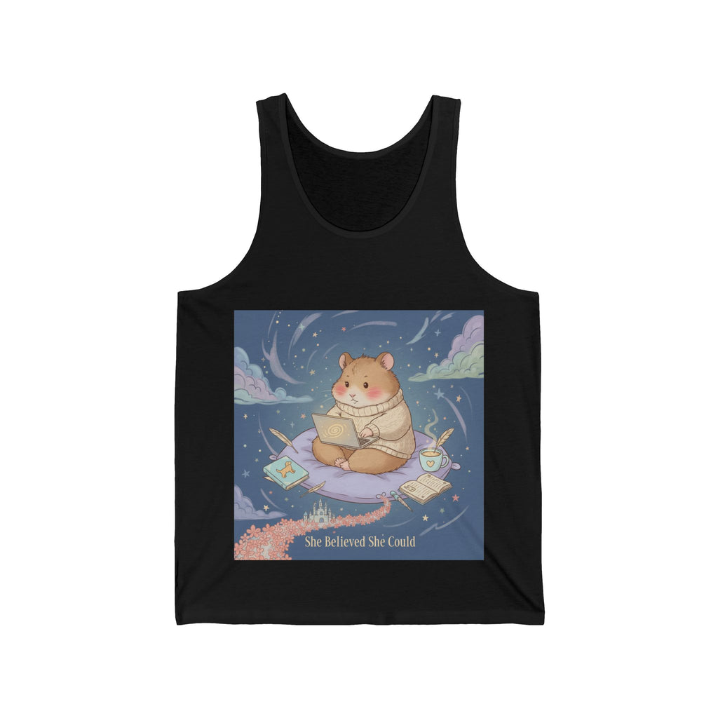 She Believed She Could Hamster Tank Top