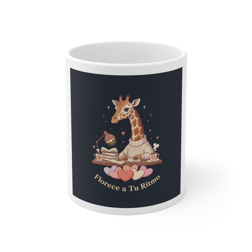 Florece a Tu Ritmo Giraffe Mug 11oz