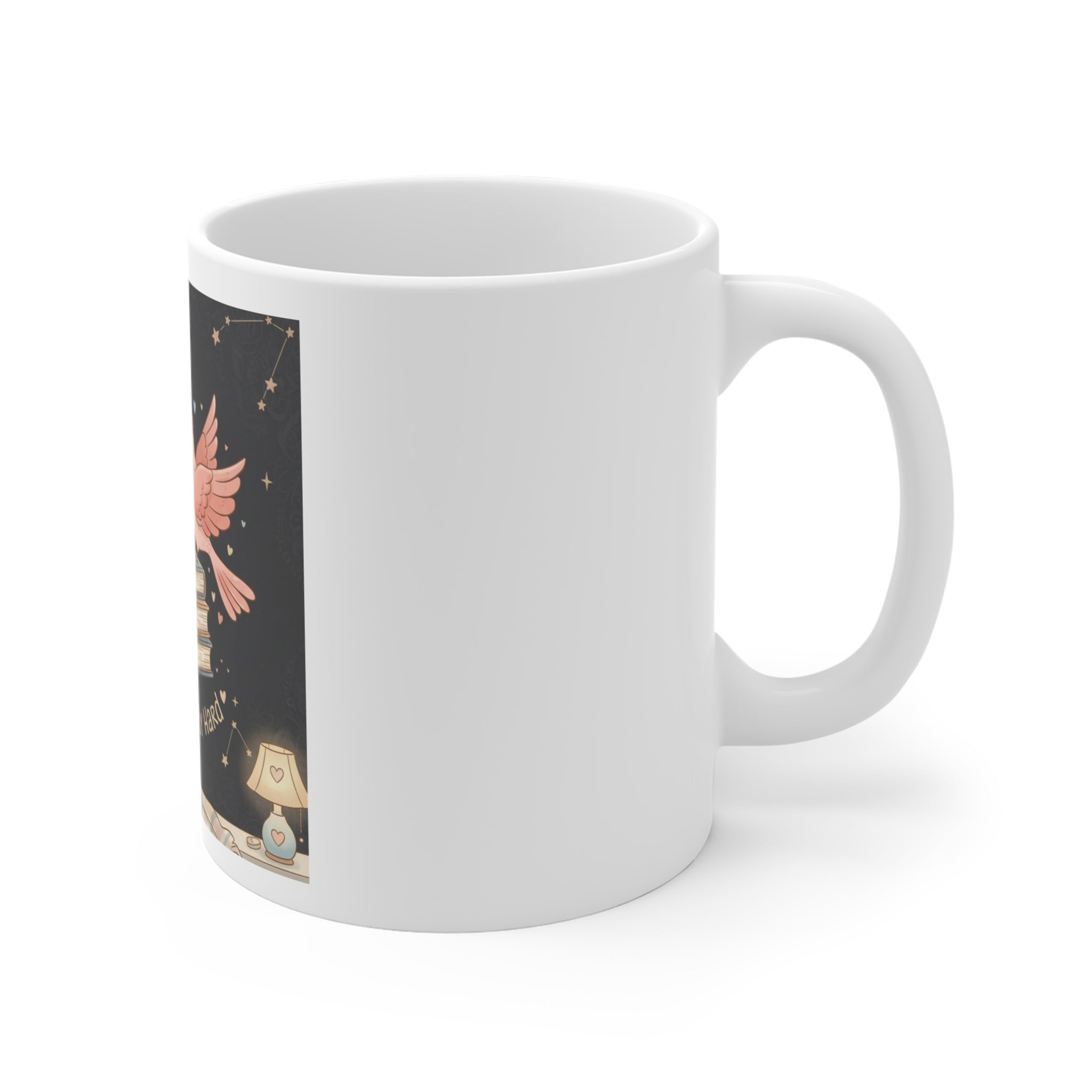 Dream Big, Study Hard Birds Mug 11oz