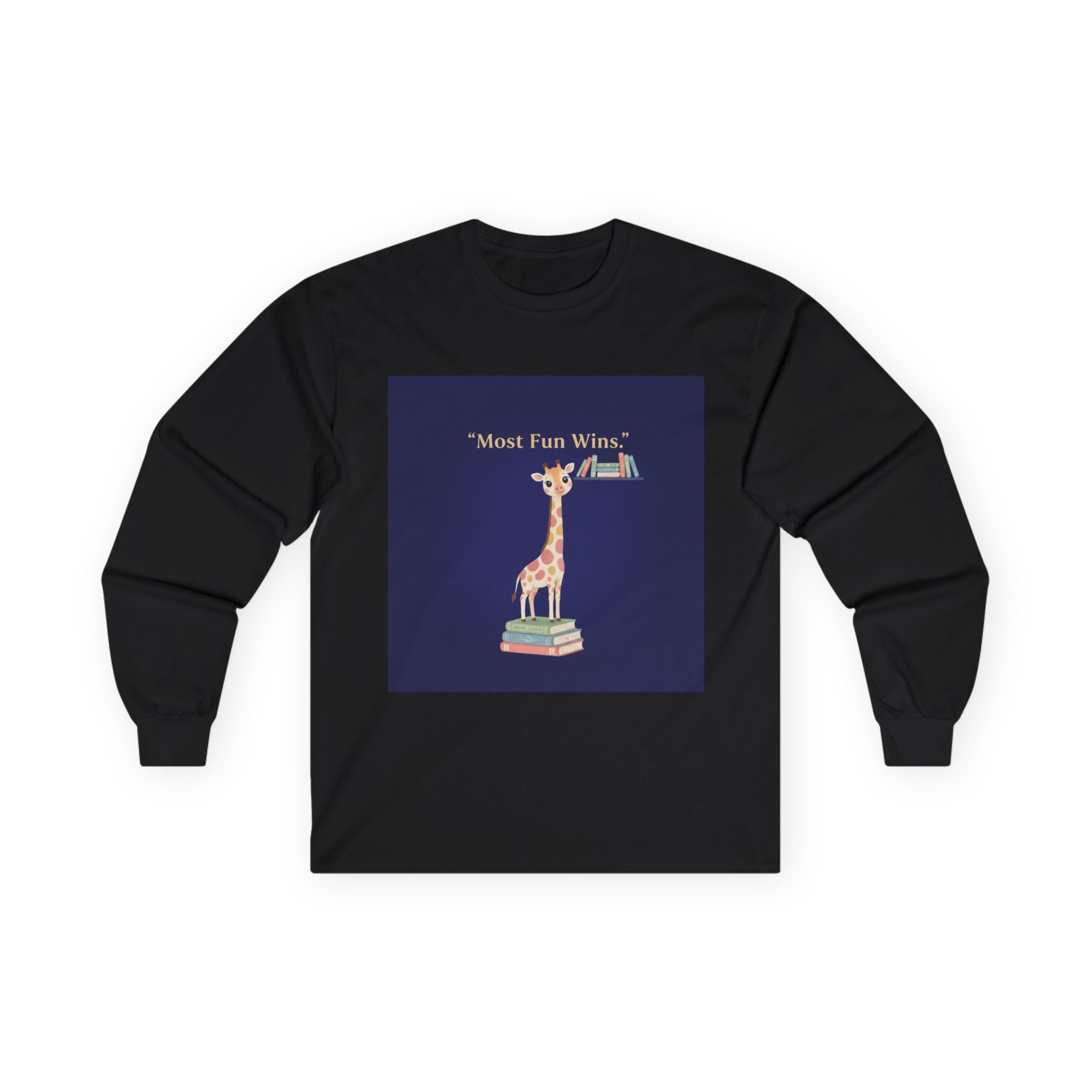 Giraffe Long Sleeve Tee – Most Fun Wins