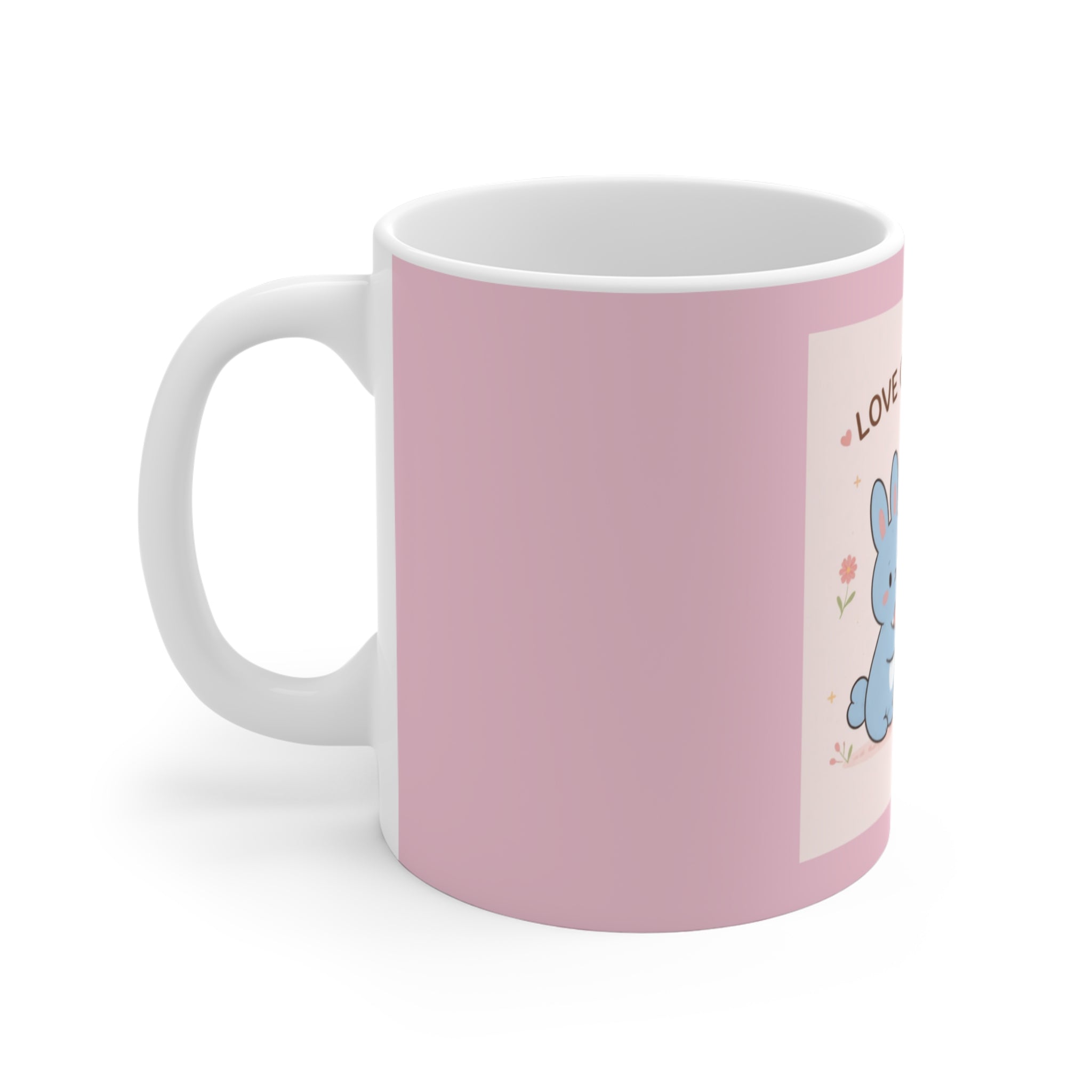 "LOVE CAN BE SOFT" Black Cat Mug | College Girl Gift | Fashion | KayKay Classics