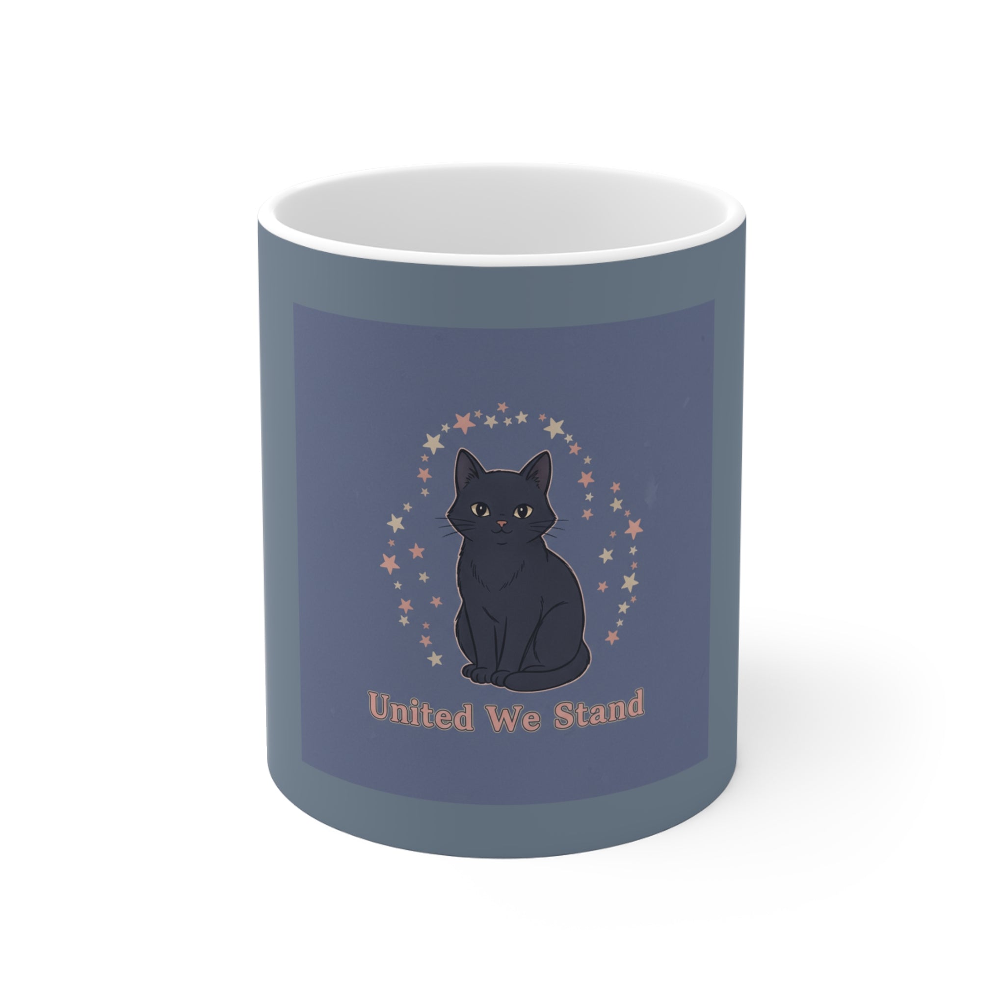 Black Cat Mug 11oz – United We Stand