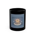 Library Days Are The Best Days Dog Black Mug 11oz