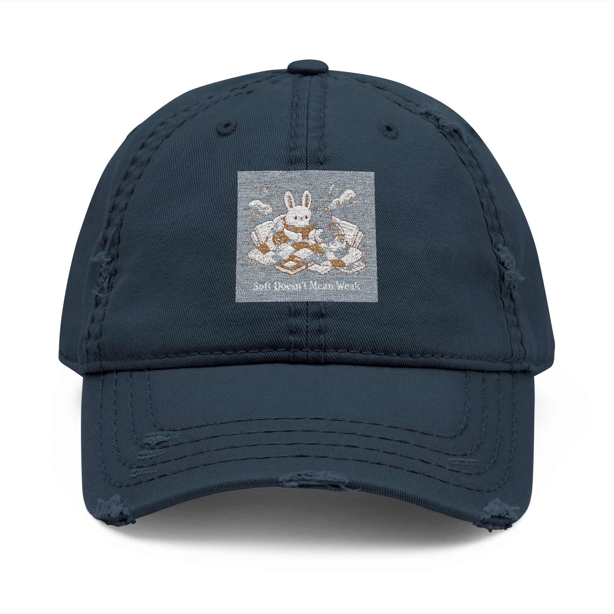 Bear Dad Hat – Soft Doesnt Mean Weak