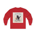 JUST KEEP GOING Cat Long Sleeve Tee