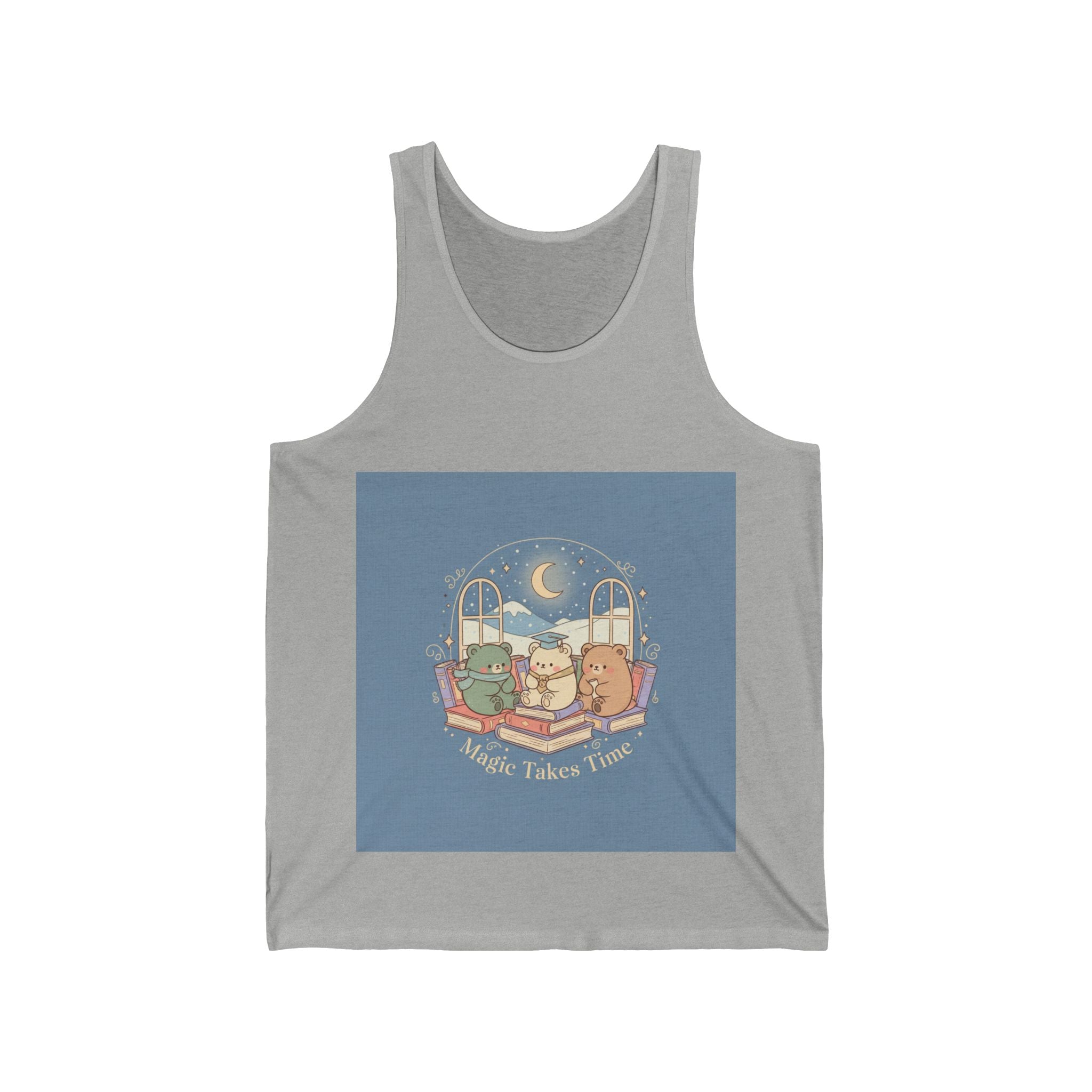 Magic Takes Time Bear Tank Top
